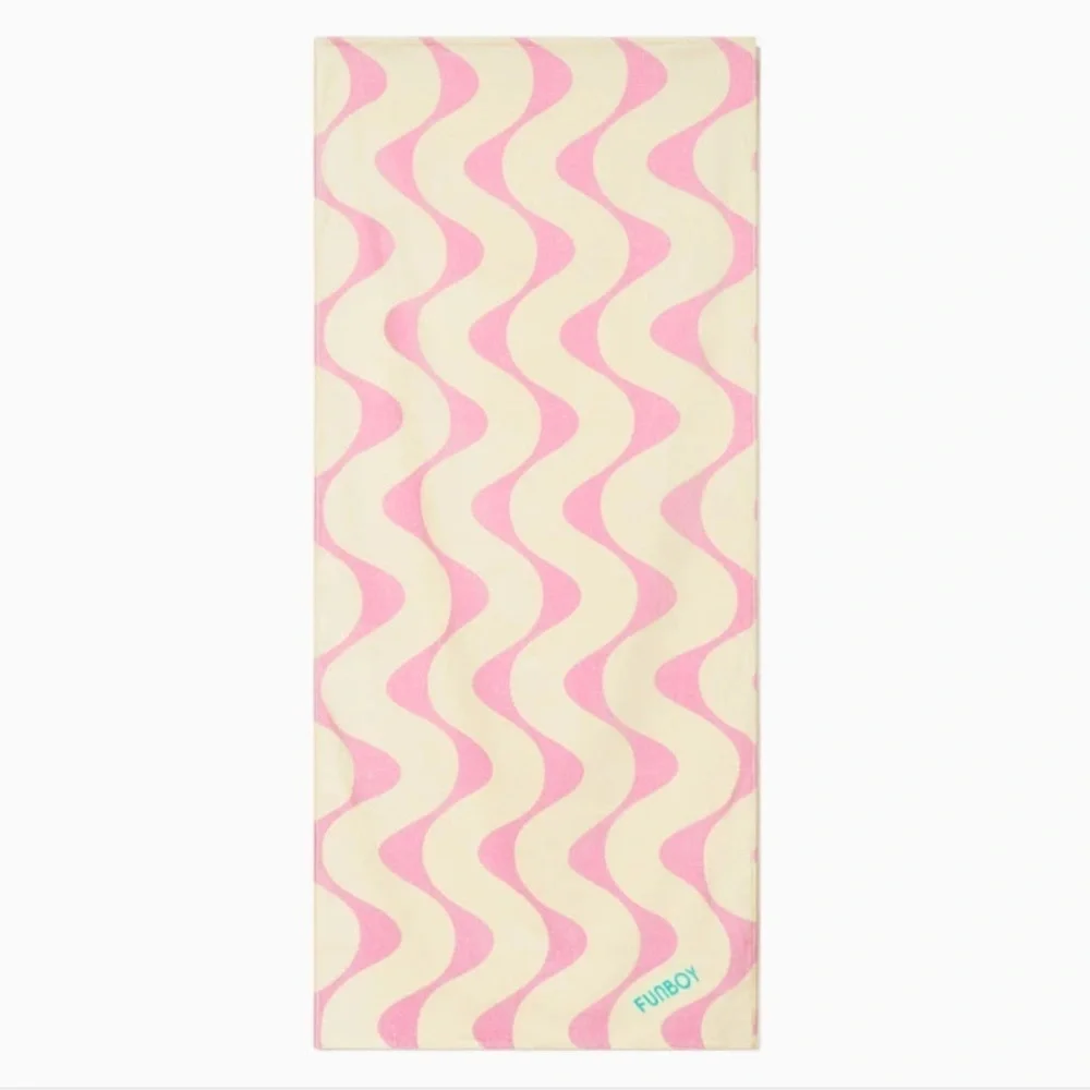 New! FUNBOY anthropologie Poolside Leisure Club Beach Towel